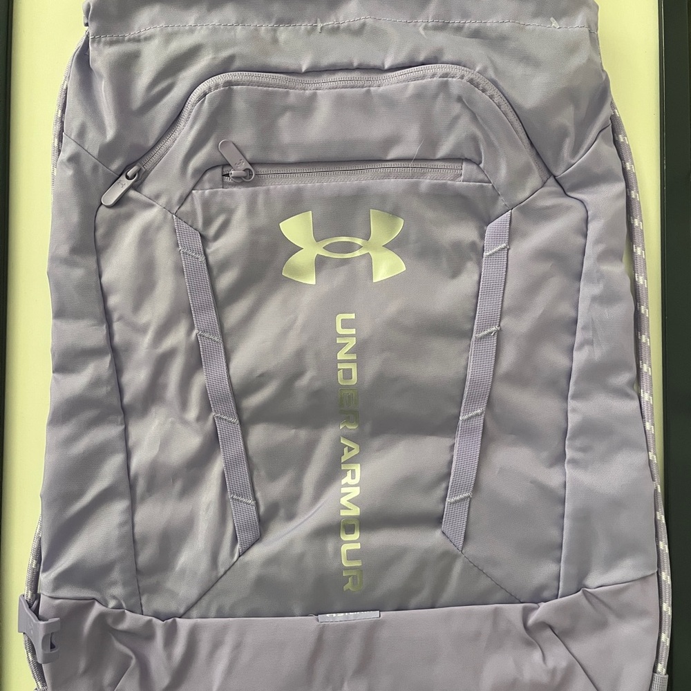 New Lavender Under Armour Water-Repellent Backpack